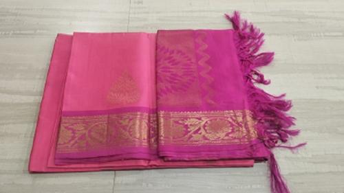 SOFT SILK SAREE WITH BLOUSE
